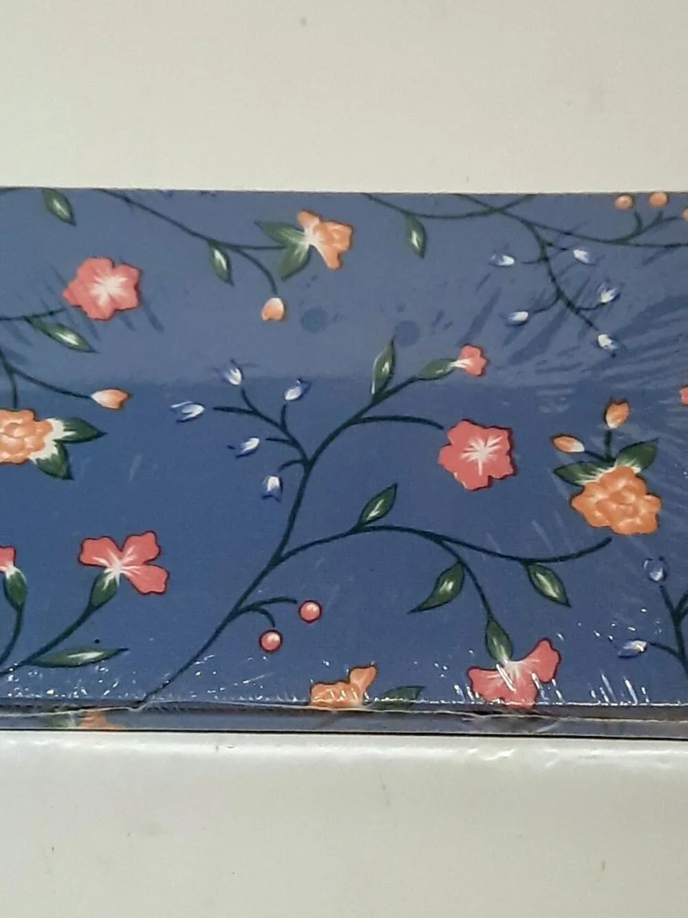 NOS Holson Floral Tapestry Brag Book Photo Album 24 4x6 Photos Cottagecore